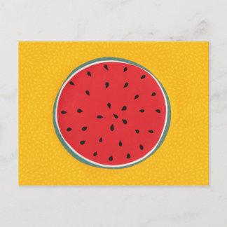 Japanese Watermelon Postcard