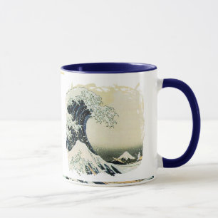Japanese Wave Painting Design Mug