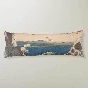 Japanese Waves Naruto Whirlpool Artwork Body Cushion