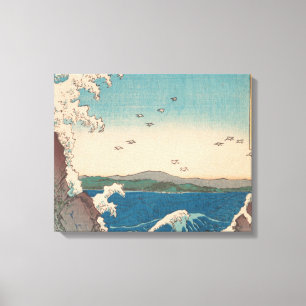Japanese Waves Naruto Whirlpool Artwork Canvas Print