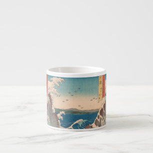Japanese Waves Naruto Whirlpool Artwork Espresso Cup