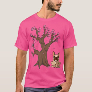 Japanese Welsh Corgi Dog Mum Cherry Blossom586 T-Shirt