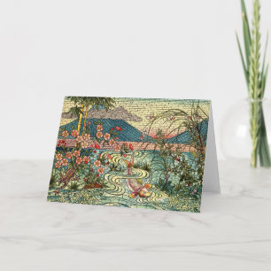 Japanese Window Design Card