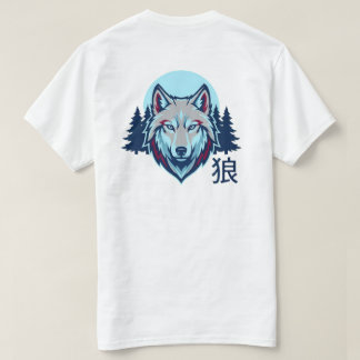 Japanese Wolf "OOKAMI" Lone Wolf T-Shirt
