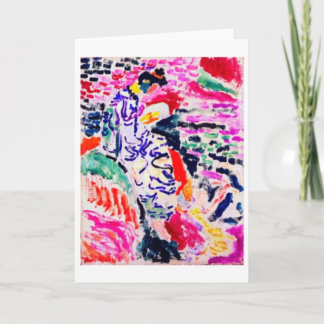Japanese Woman beside the Water, Matisse Card (Front)