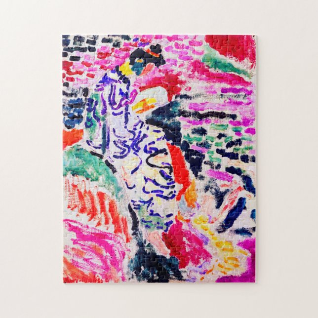 Japanese Woman beside the Water, Matisse Jigsaw Puzzle (Vertical)