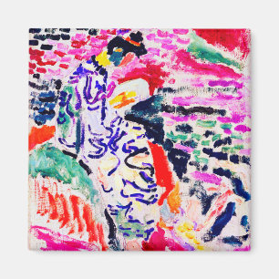 Japanese Woman beside the Water, Matisse Magnet