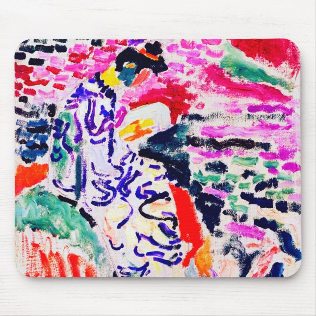Japanese Woman beside the Water, Matisse Mouse Mat (Front)