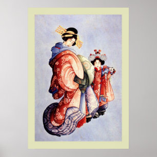 Japanese Woodblock Poster