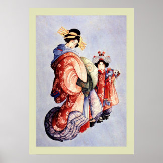 Japanese Woodblock Poster