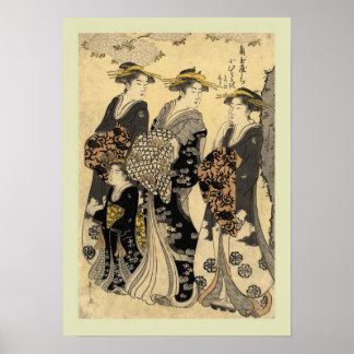 Japanese Woodblock Poster