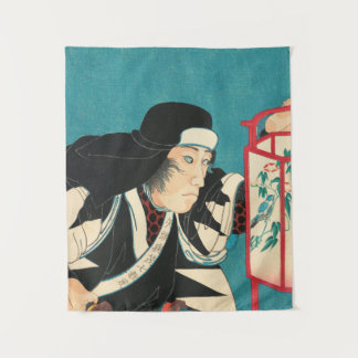 Japanese woodblock Print. Tapestry