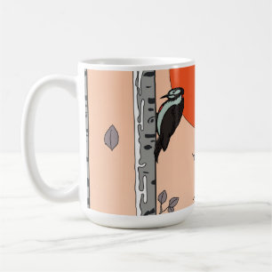 Japanese Woodpecker Coffee Mug