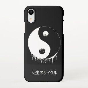 Japanese yin-yang phone case