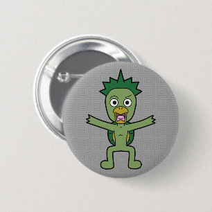 Japanese Yokai Gawappa 6 Cm Round Badge