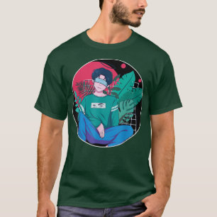 Japanese Youth Anime Manga Graphic Art Japan Carto T-Shirt