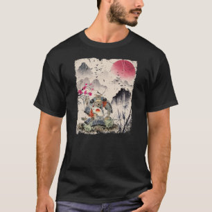 Japanische Landschaft Vintage Ästhetik Japan T-Shirt