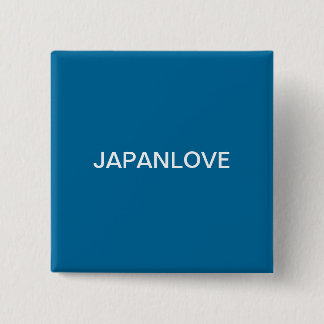 JAPANLOVE 15 CM SQUARE BADGE