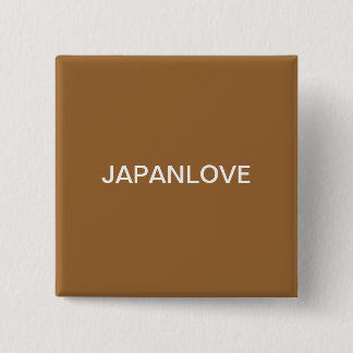 JAPANLOVE 15 CM SQUARE BADGE