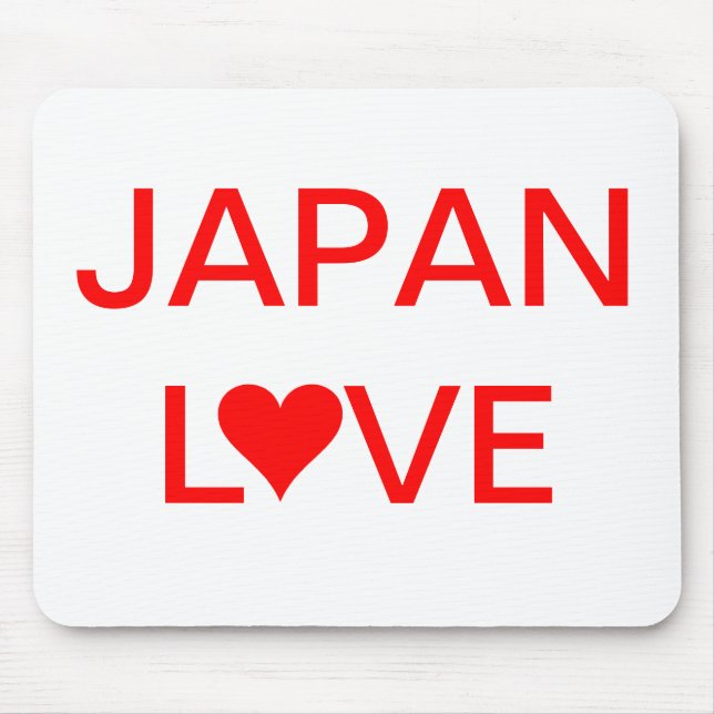 JAPANLOVE MOUSE MAT (Front)