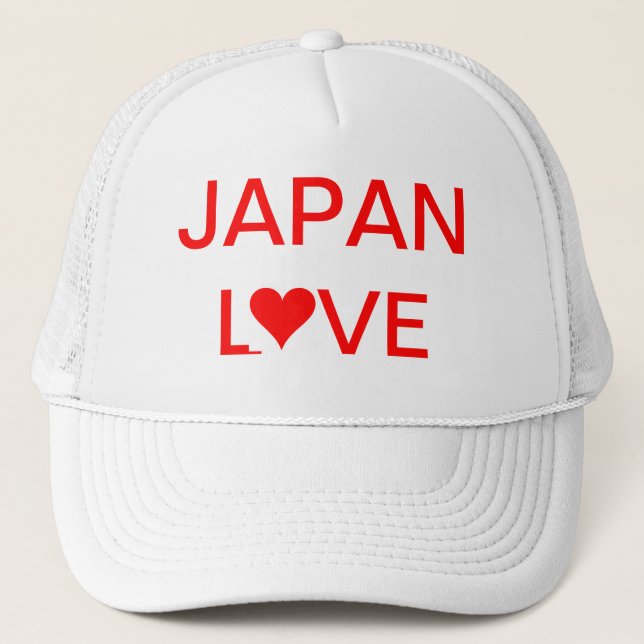 JAPANLOVE TRUCKER HAT (Front)