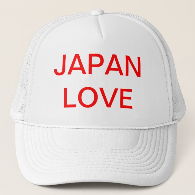 JAPANLOVE TRUCKER HAT (Front)