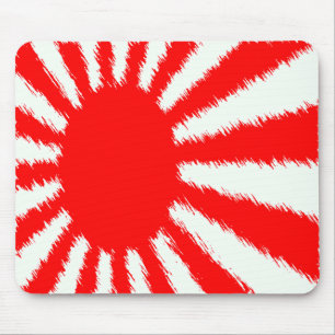 Japan's Rising Sun Mouse Mat