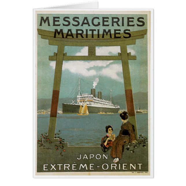 "Japon Extreme-Orient" Messegeries Maritimes (Front)