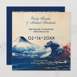 Japonesque Harmony with Fuji Save The Date