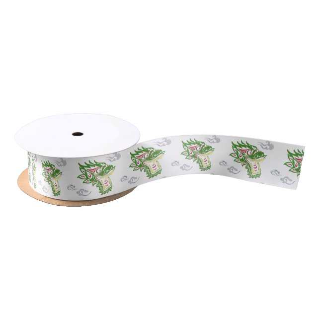 Japonias dragon satin ribbon (Spool)