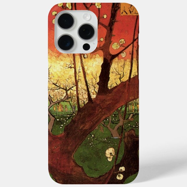 Japonism: Flowering Plum Tree by Vincent van Gogh Case-Mate iPhone Case (Back)