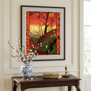 Japonism: Flowering Plum Tree by Vincent van Gogh Poster