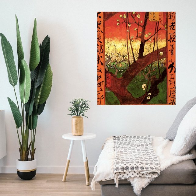 Japonism: Flowering Plum Tree by Vincent van Gogh Poster (Creator Uploaded)