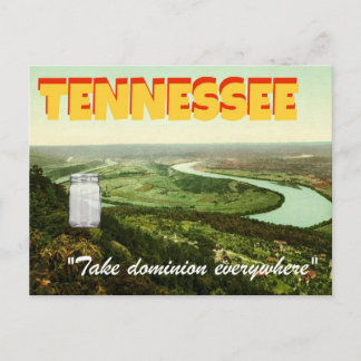 "Jar in Tennessee" Stevens-themed Postcard