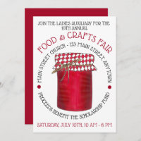 Jar of Jelly Jam Food Craft Fair Festival