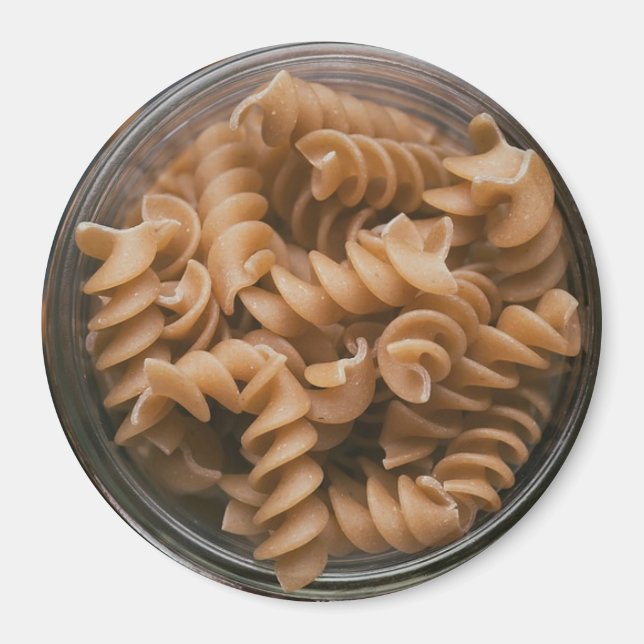 Jar of Noodles Refrigerator Magnet (Front)
