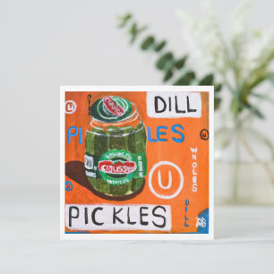 Jar of Pickles Card
