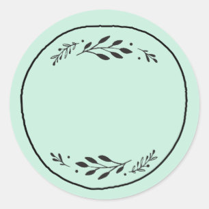 Jar / Spice Blank Sticker Label III