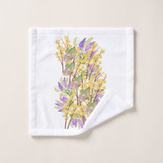 Jardim das Borboletas Wash Cloth