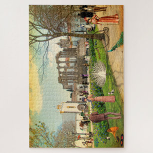 Jardim Diana (Evora - Portugal) Jigsaw Puzzle