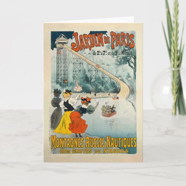 Jardin de Paris | Georges Meunier Card (Front)