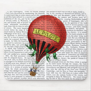Jardin De Tuileries Hot Air Balloon Mouse Mat