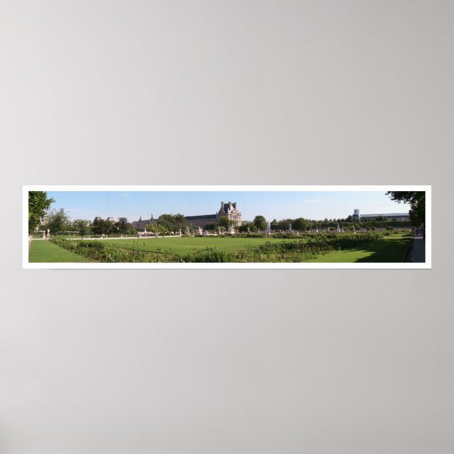 Jardin de Tuileries Poster (Front)