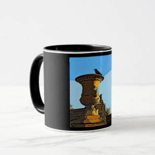 Jardin des Tuileries Crow - Painting Mug