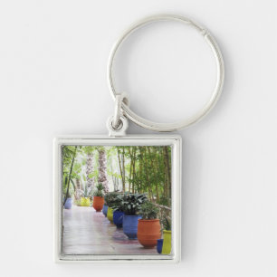 Jardin Majorelle, Majorelle Garden, now a public Key Ring