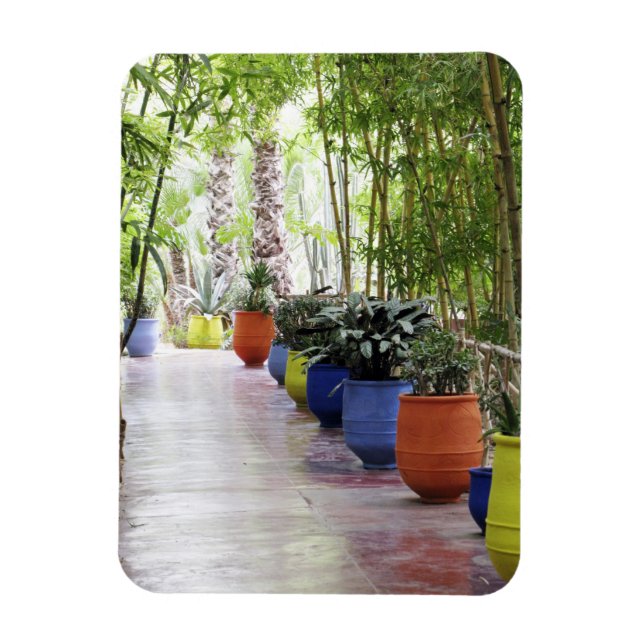 Jardin Majorelle, Majorelle Garden, now a public Magnet (Vertical)