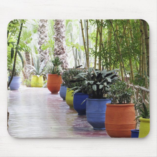 Jardin Majorelle, Majorelle Garden, now a public Mouse Mat (Front)