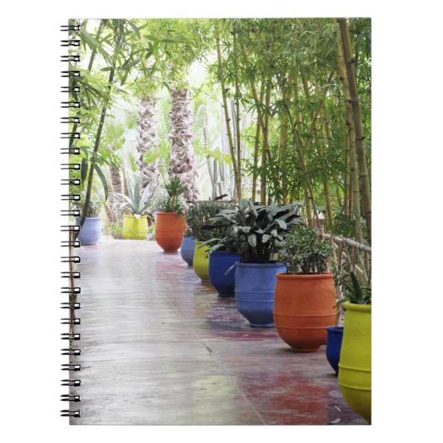 Jardin Majorelle, Majorelle Garden, now a public Notebook (Front)