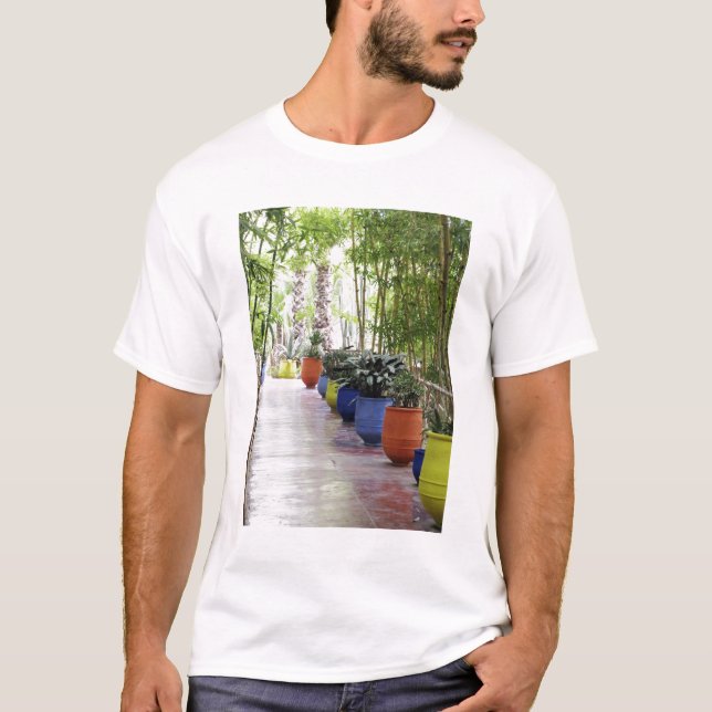 Jardin Majorelle, Majorelle Garden, now a public T-Shirt (Front)