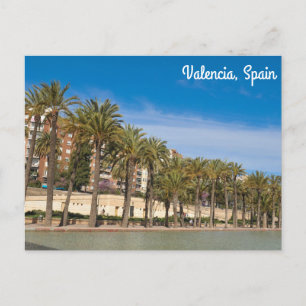 Jardines del Turia Postcard